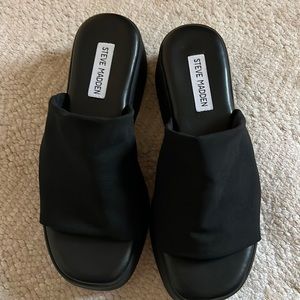 Steve Madden Slinky 30 Platform Slide -size 9